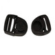 25mm Plastic Side Release Buckles & Triglide Sliders (Pack of 2)